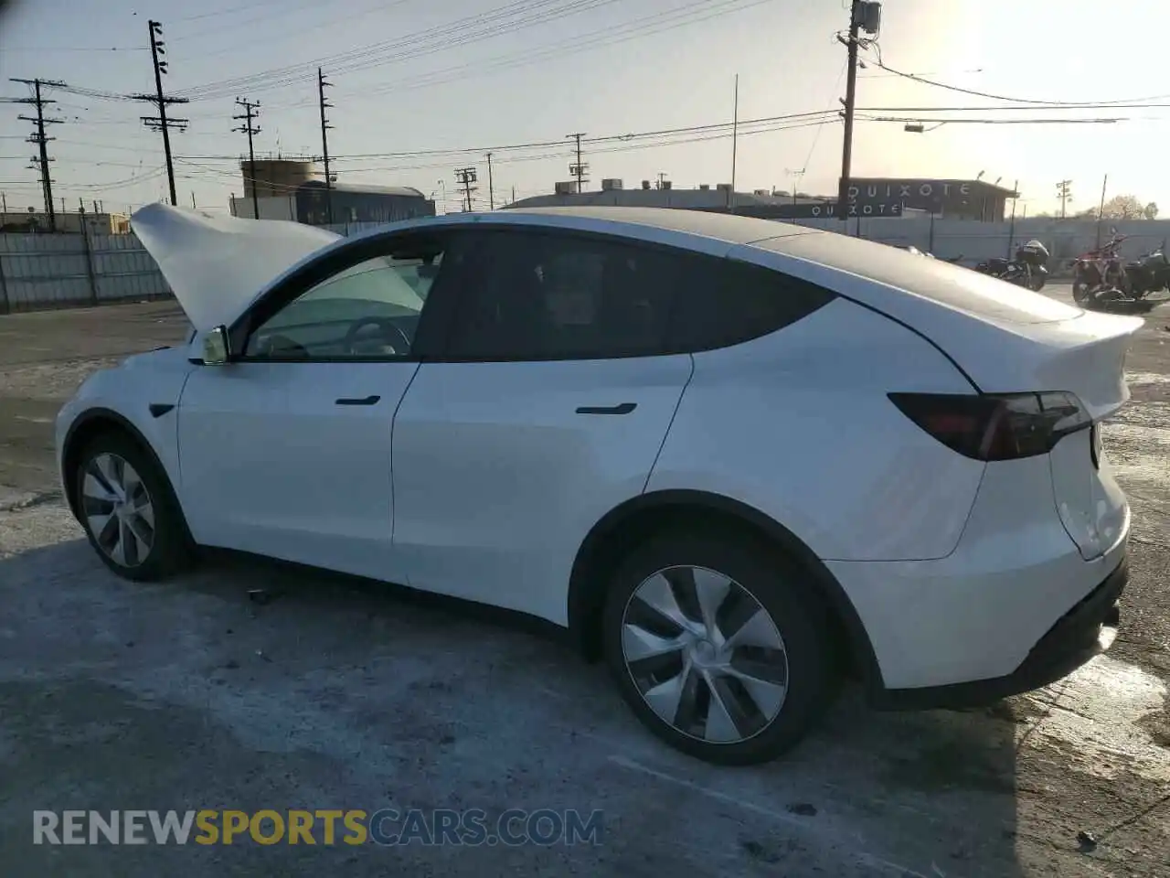 2 Photograph of a damaged car 7SAYGDEE2PA063039 TESLA MODEL Y 2023