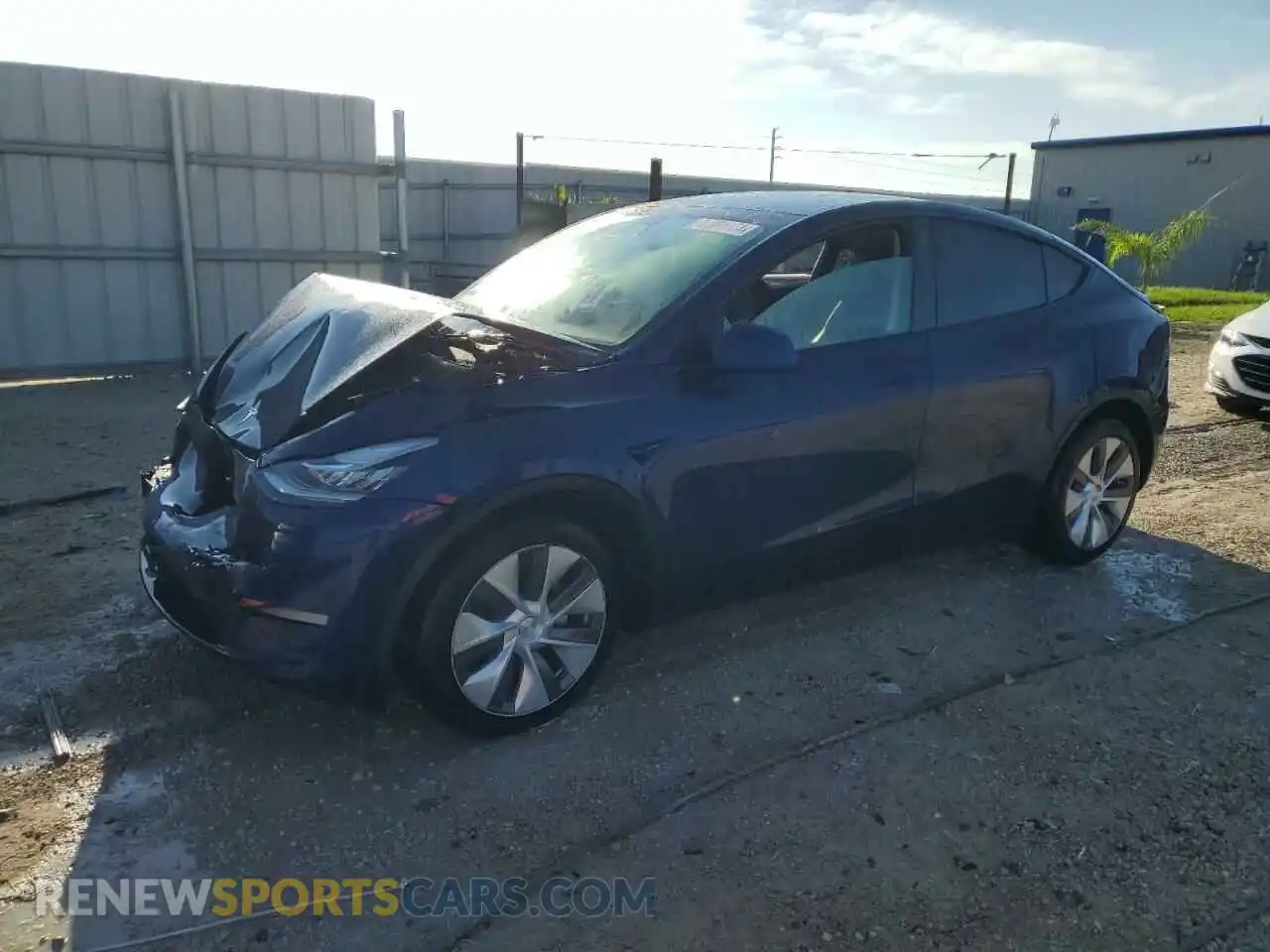 1 Photograph of a damaged car 7SAYGDEE2PA065812 TESLA MODEL Y 2023