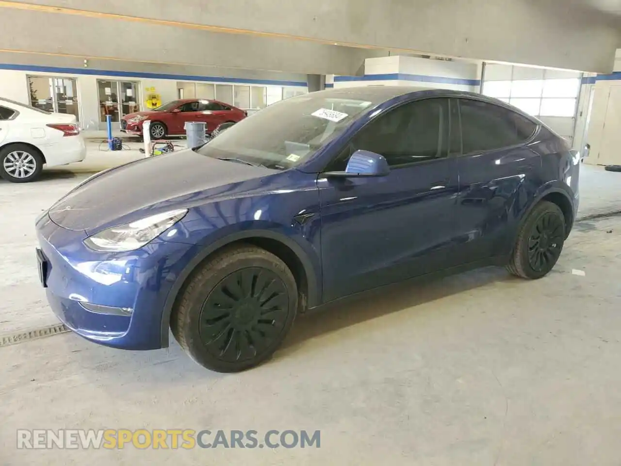 1 Photograph of a damaged car 7SAYGDEE2PA068001 TESLA MODEL Y 2023
