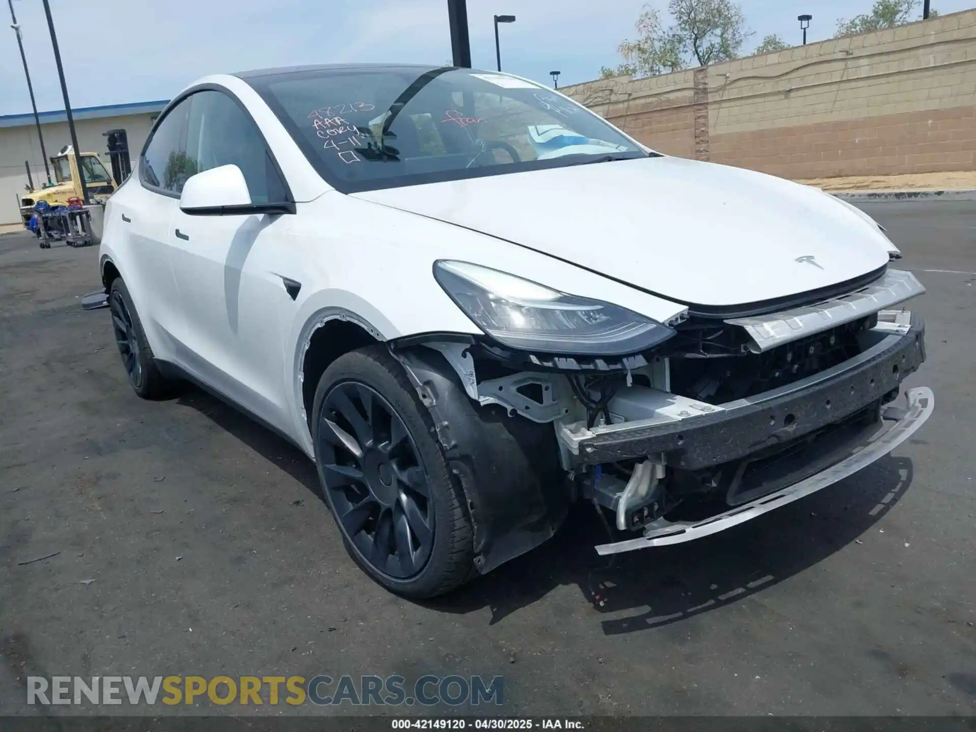 1 Photograph of a damaged car 7SAYGDEE2PA071609 TESLA MODEL Y 2023