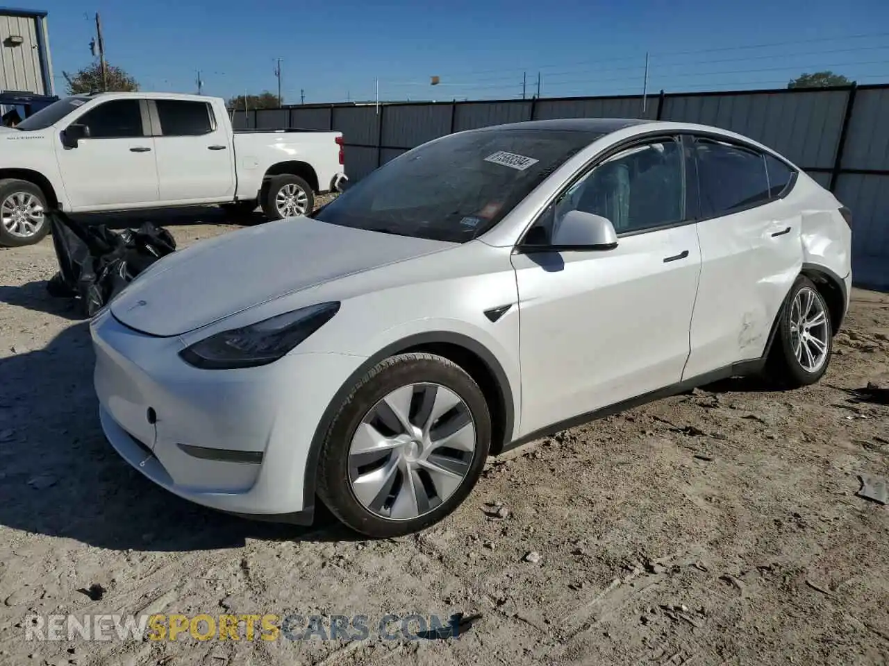 1 Photograph of a damaged car 7SAYGDEE2PA080309 TESLA MODEL Y 2023