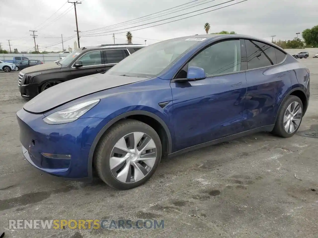 1 Фотография поврежденного автомобиля 7SAYGDEE2PA088961 TESLA MODEL Y 2023