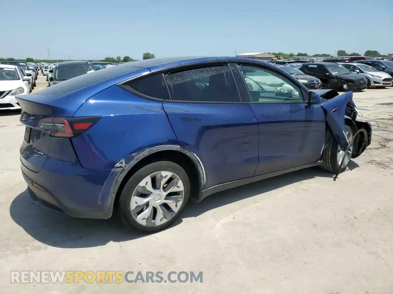 3 Photograph of a damaged car 7SAYGDEE2PA097045 TESLA MODEL Y 2023