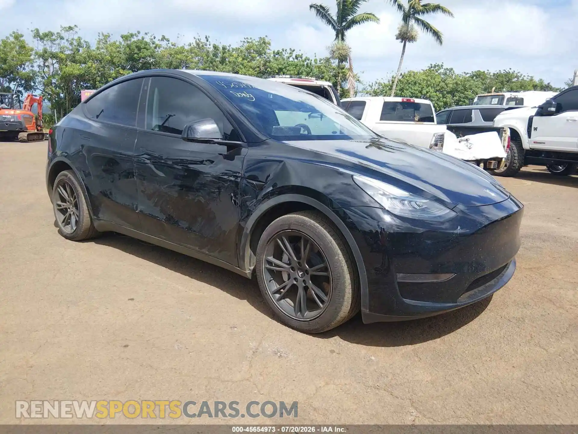 1 Photograph of a damaged car 7SAYGDEE2PA107251 TESLA MODEL Y 2023