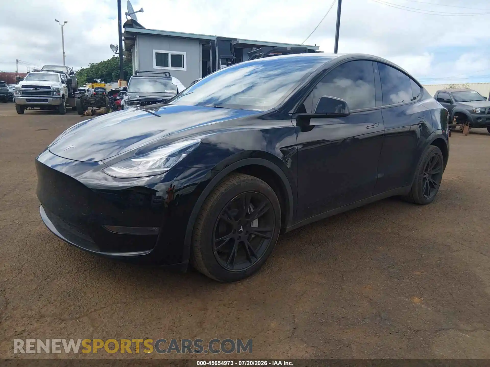 2 Photograph of a damaged car 7SAYGDEE2PA107251 TESLA MODEL Y 2023