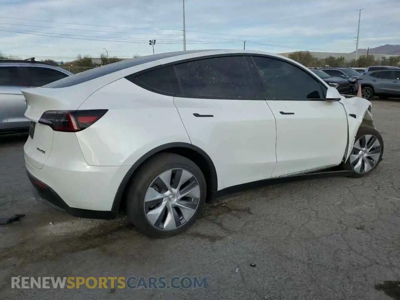 3 Photograph of a damaged car 7SAYGDEE2PA113549 TESLA MODEL Y 2023