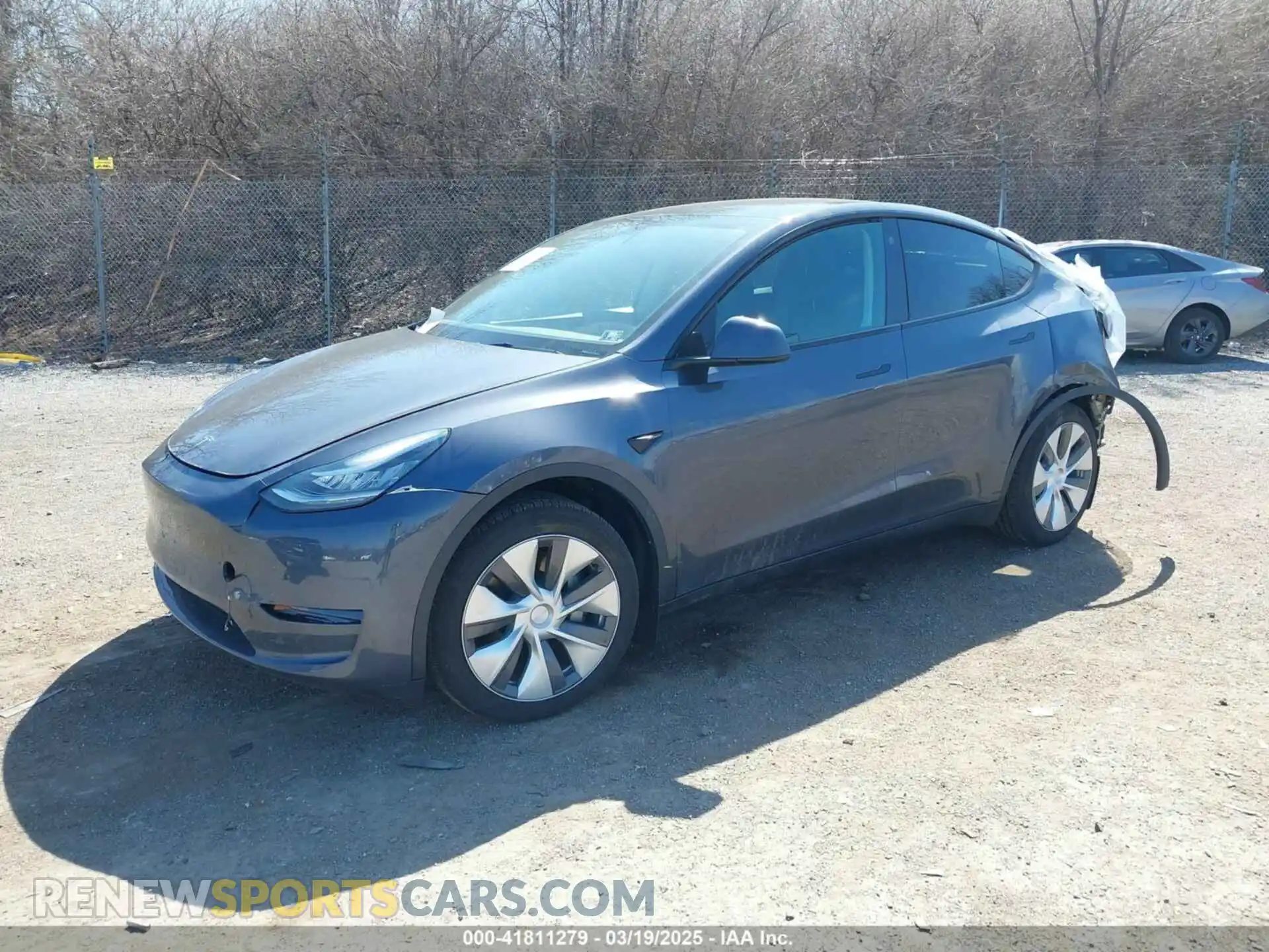 2 Photograph of a damaged car 7SAYGDEE2PA120694 TESLA MODEL Y 2023