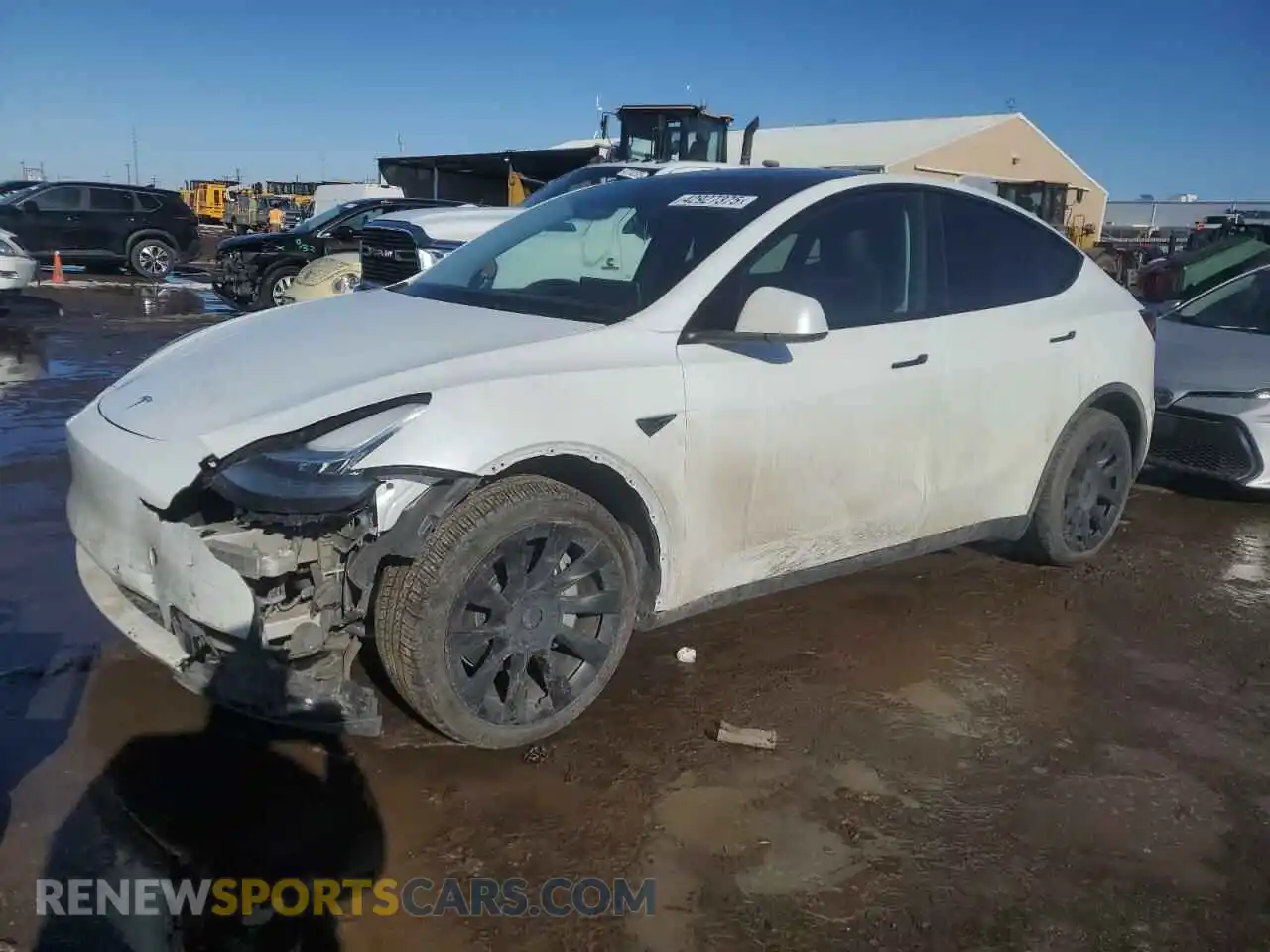 1 Photograph of a damaged car 7SAYGDEE2PA120789 TESLA MODEL Y 2023