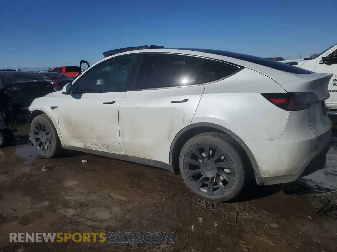 2 Photograph of a damaged car 7SAYGDEE2PA120789 TESLA MODEL Y 2023