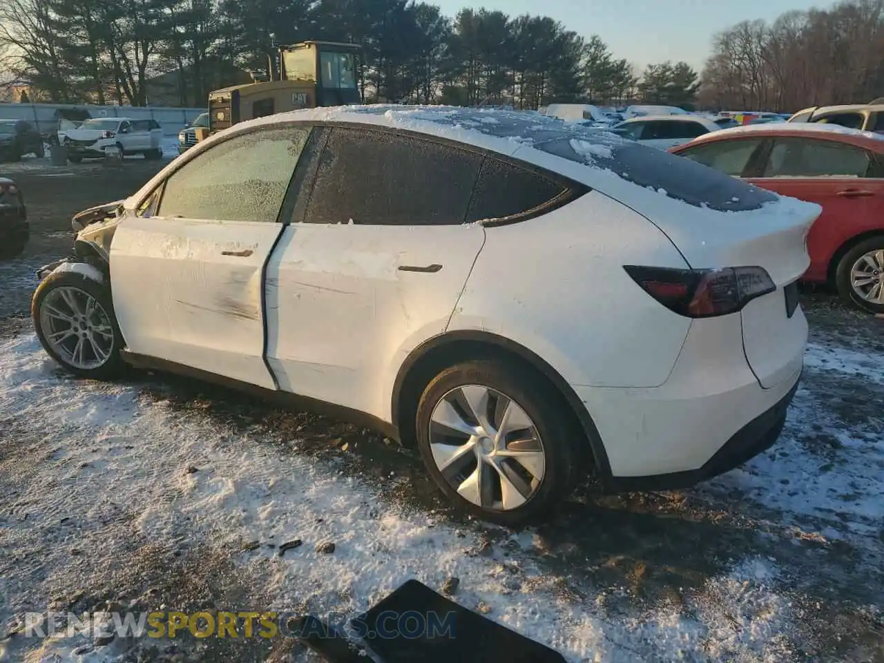 2 Photograph of a damaged car 7SAYGDEE2PA121358 TESLA MODEL Y 2023