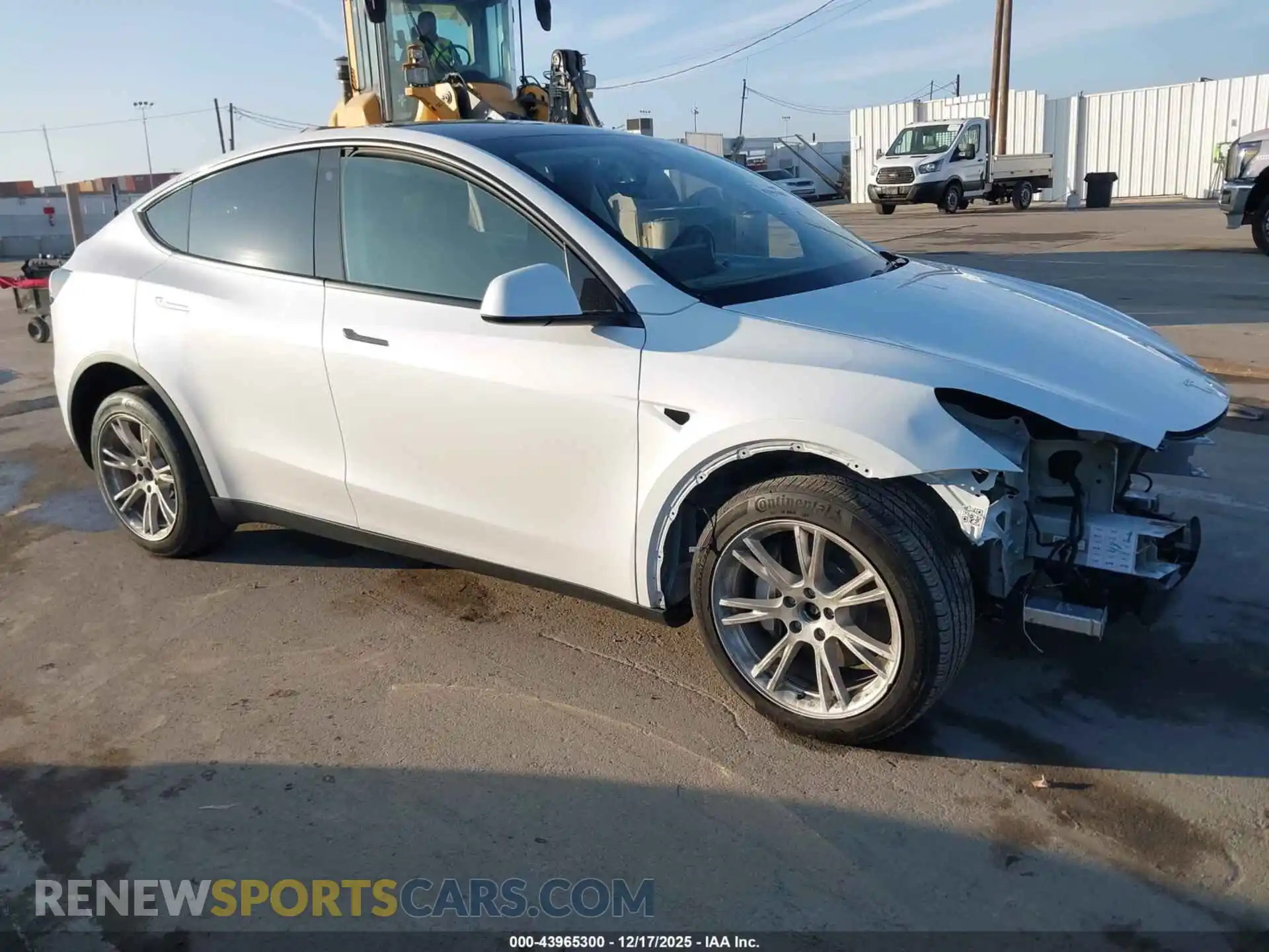 1 Фотография поврежденного автомобиля 7SAYGDEE2PA123417 TESLA MODEL Y 2023