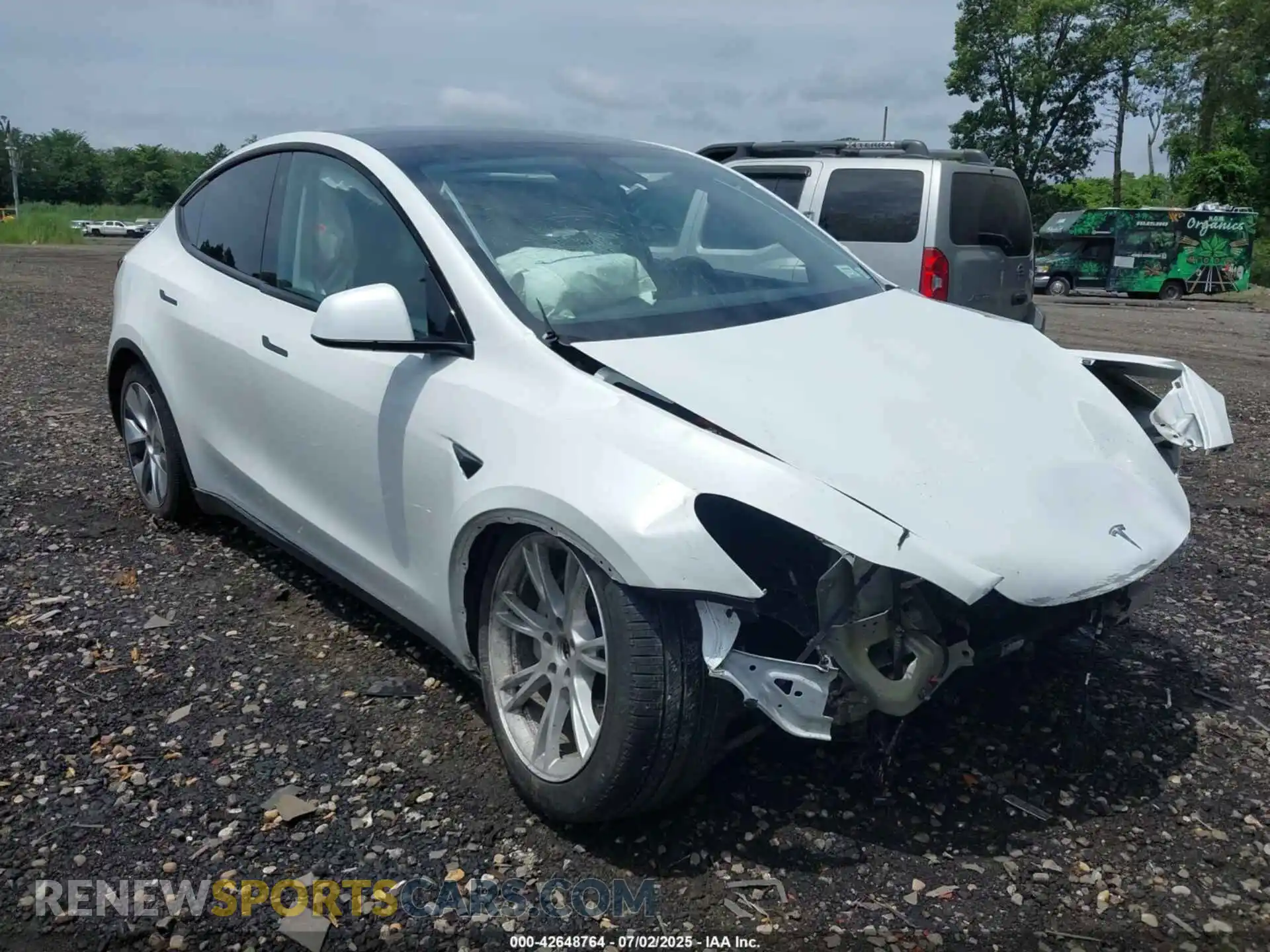 1 Photograph of a damaged car 7SAYGDEE2PA130075 TESLA MODEL Y 2023
