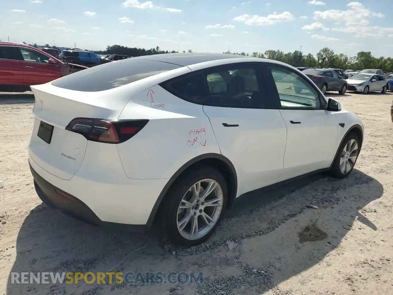 3 Photograph of a damaged car 7SAYGDEE2PA130903 TESLA MODEL Y 2023