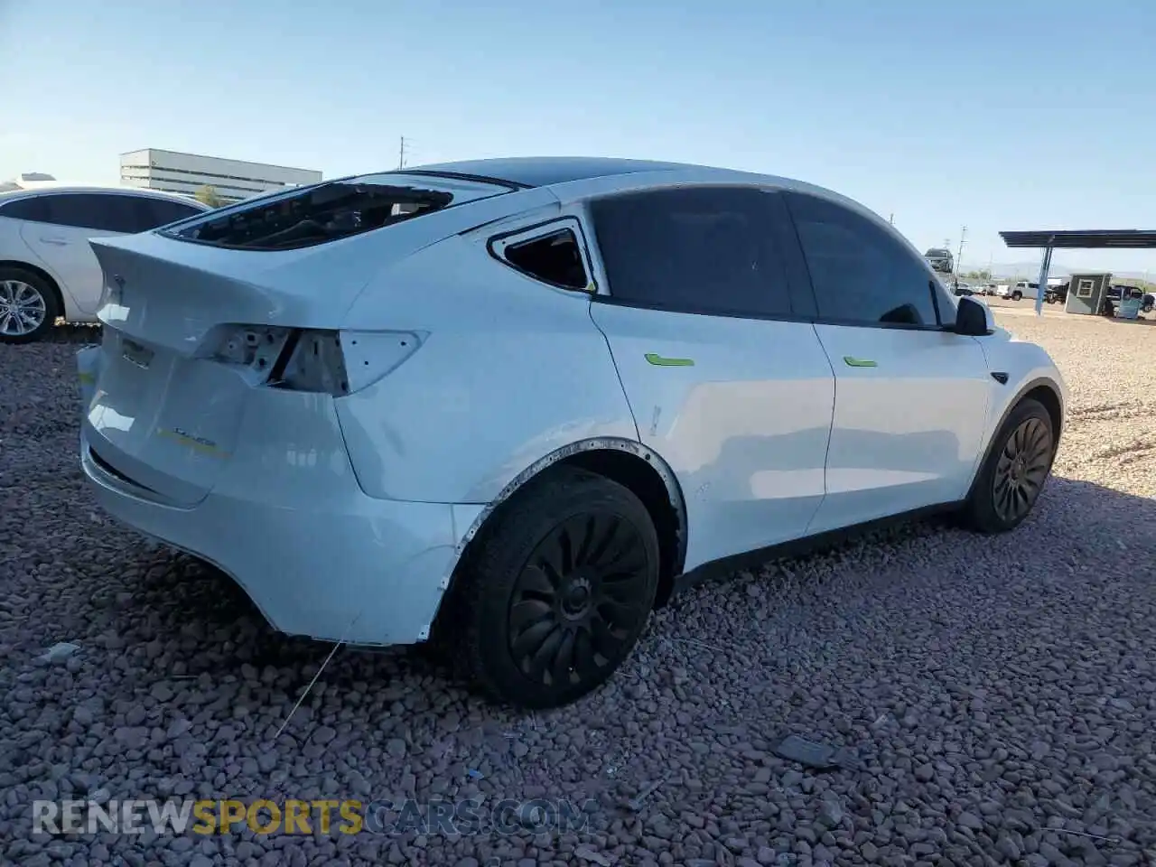 3 Photograph of a damaged car 7SAYGDEE2PA140699 TESLA MODEL Y 2023