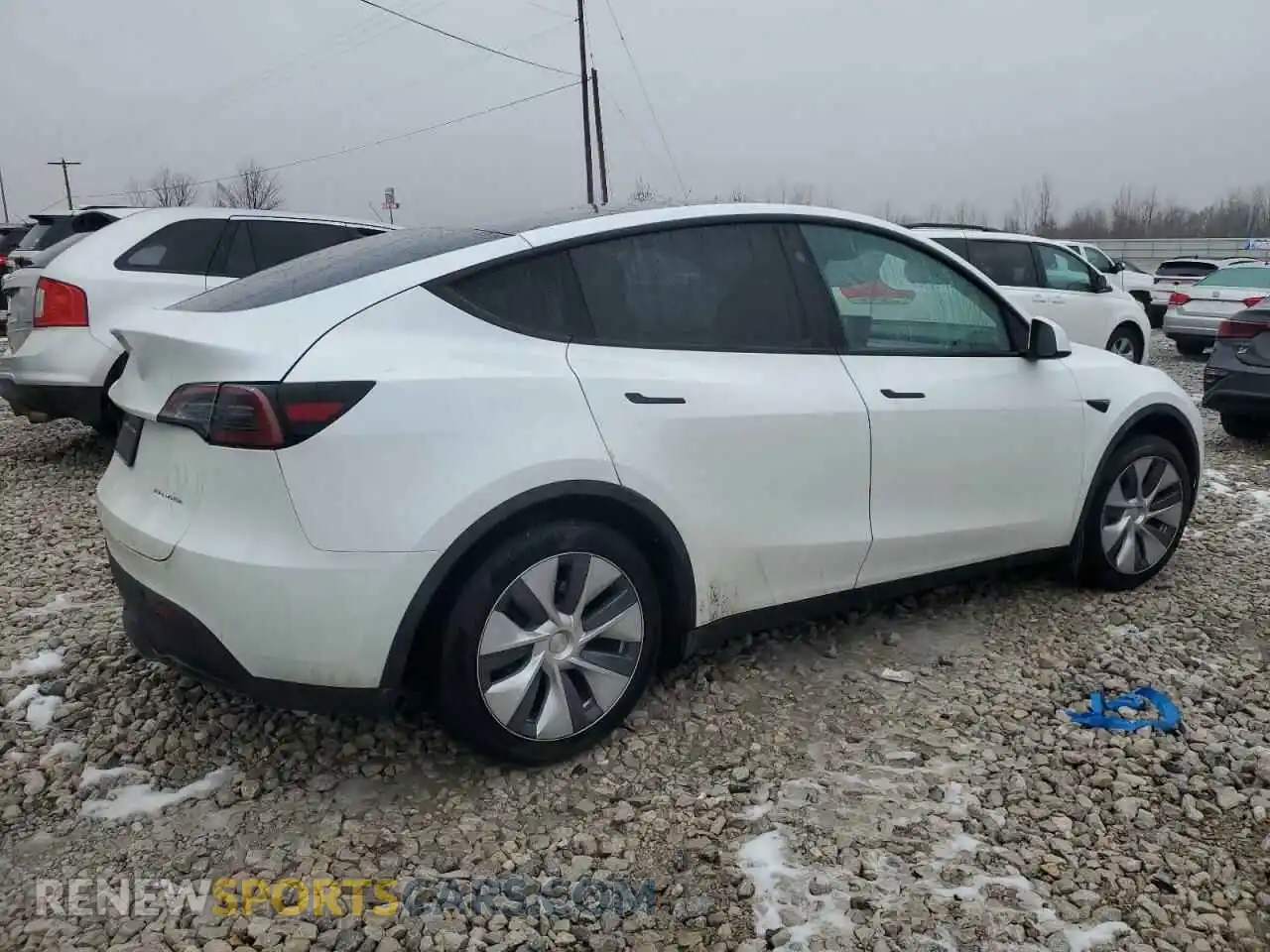 3 Photograph of a damaged car 7SAYGDEE2PA145496 TESLA MODEL Y 2023
