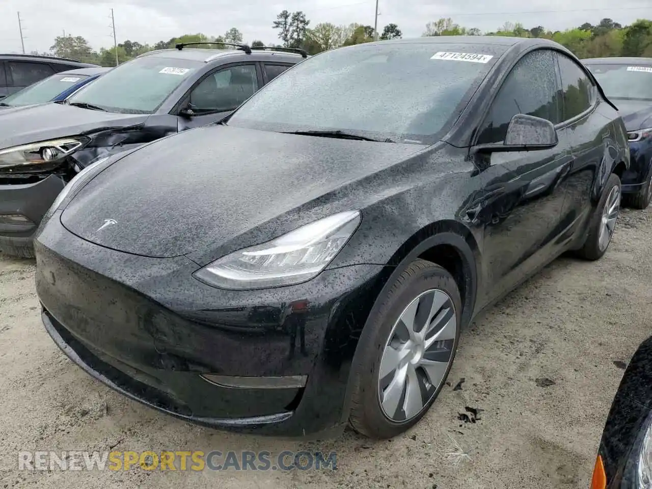 1 Photograph of a damaged car 7SAYGDEE2PA147930 TESLA MODEL Y 2023