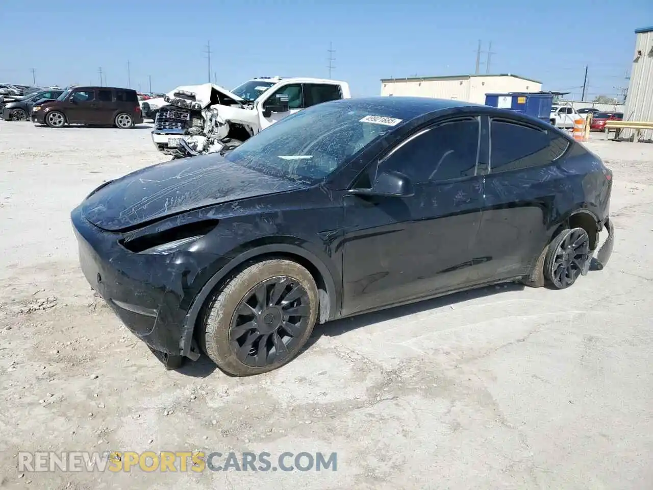 1 Photograph of a damaged car 7SAYGDEE2PA156384 TESLA MODEL Y 2023