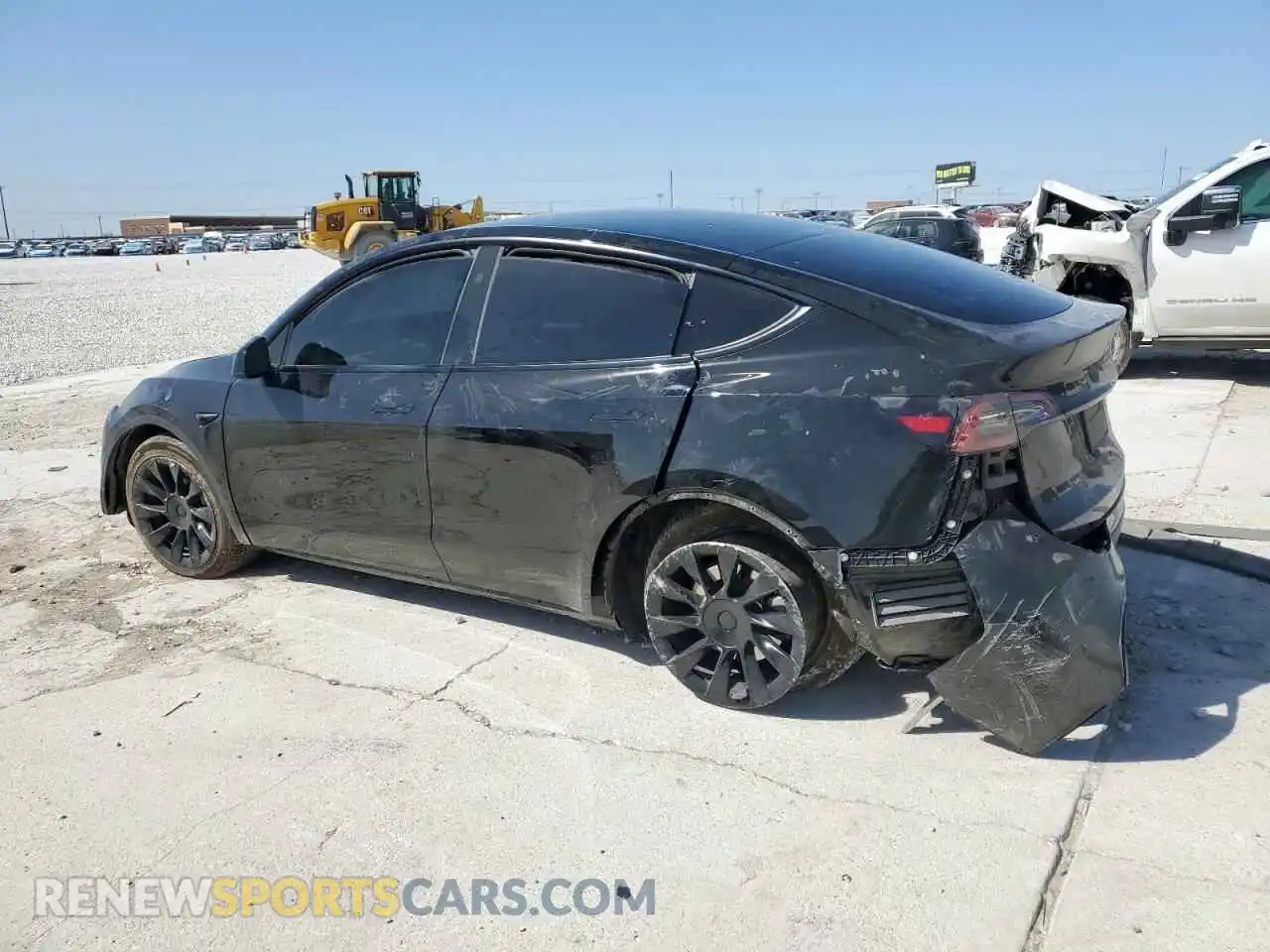 2 Photograph of a damaged car 7SAYGDEE2PA156384 TESLA MODEL Y 2023