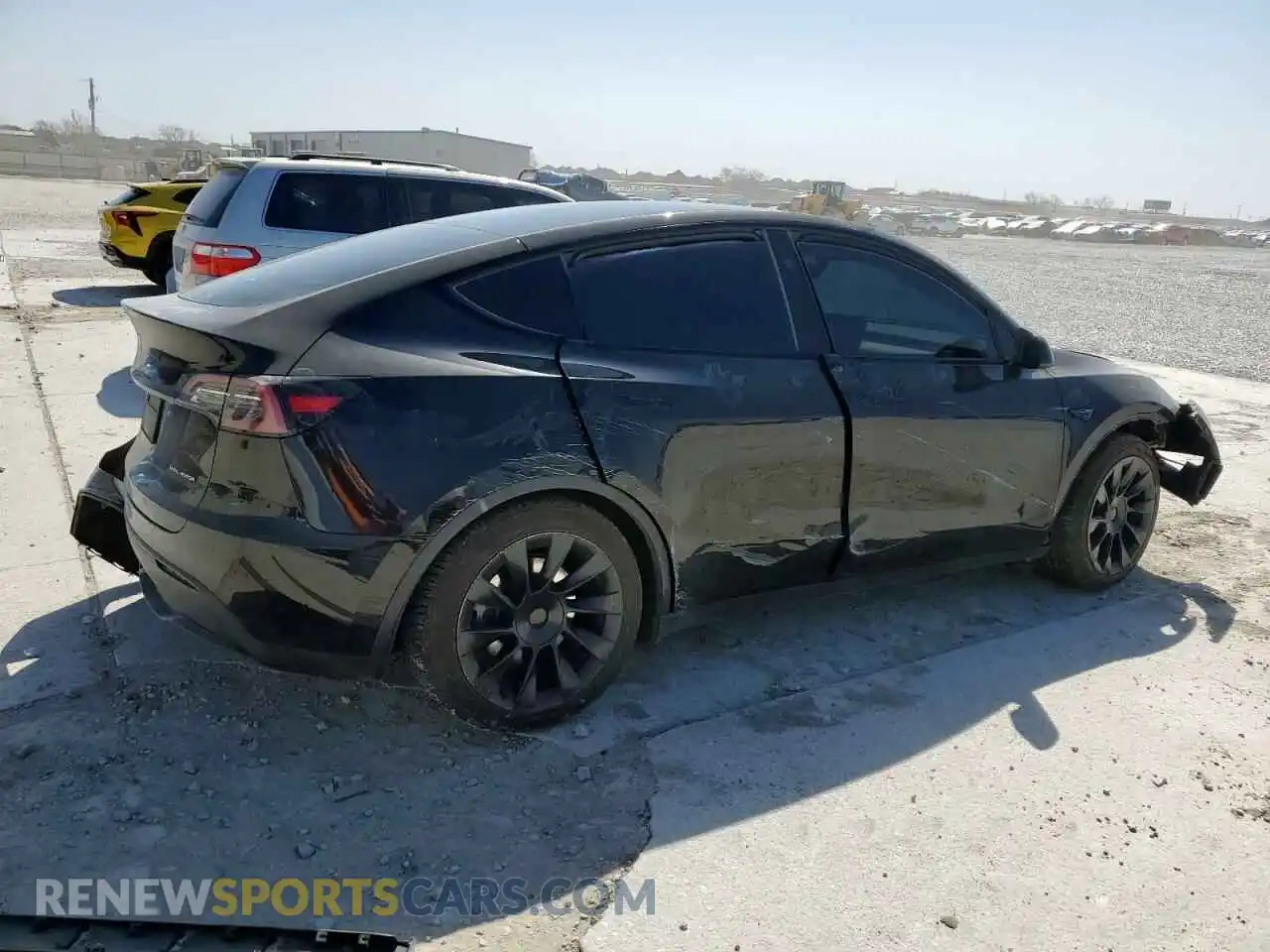 3 Photograph of a damaged car 7SAYGDEE2PA156384 TESLA MODEL Y 2023