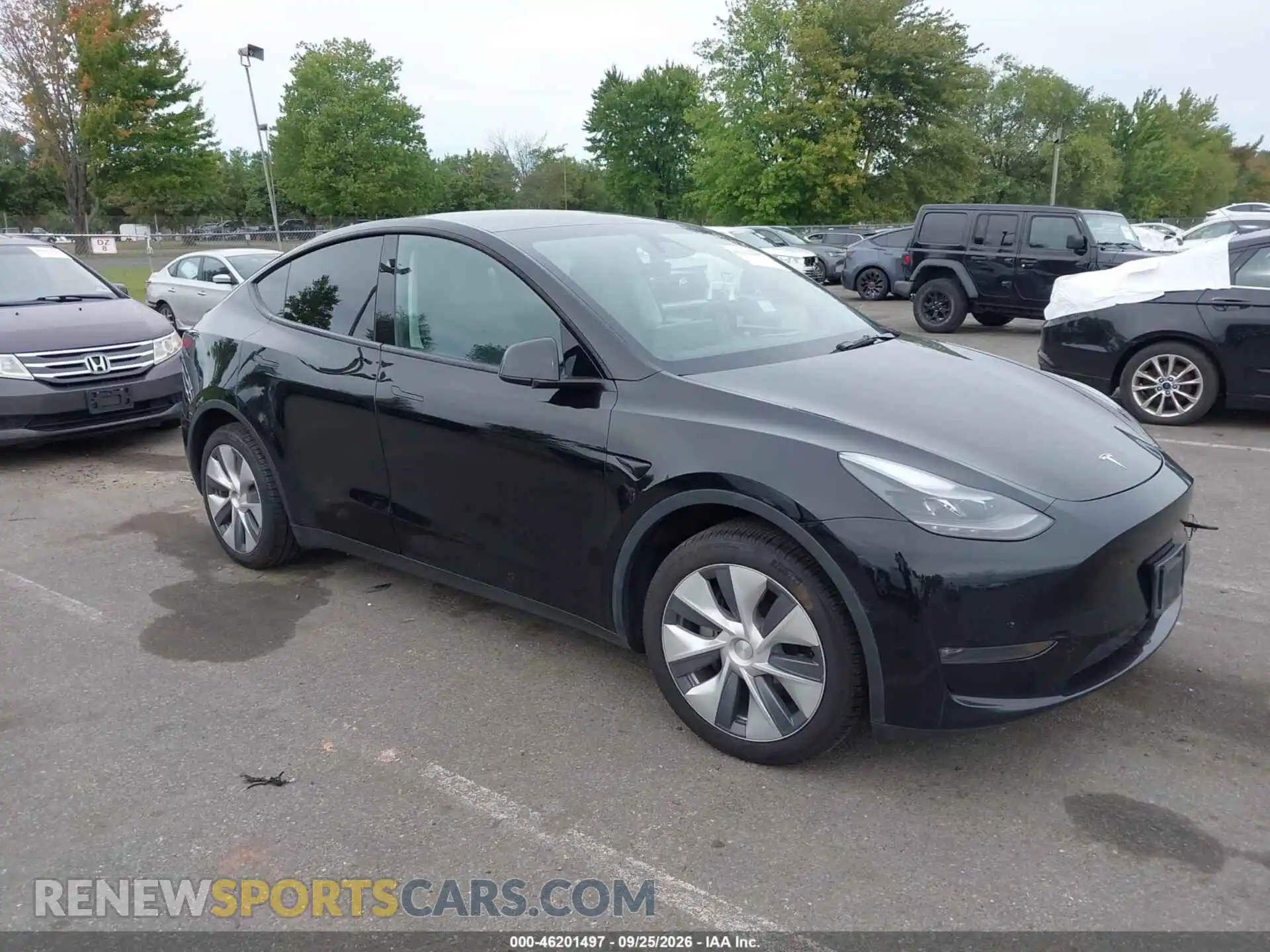 1 Photograph of a damaged car 7SAYGDEE2PA185965 TESLA MODEL Y 2023