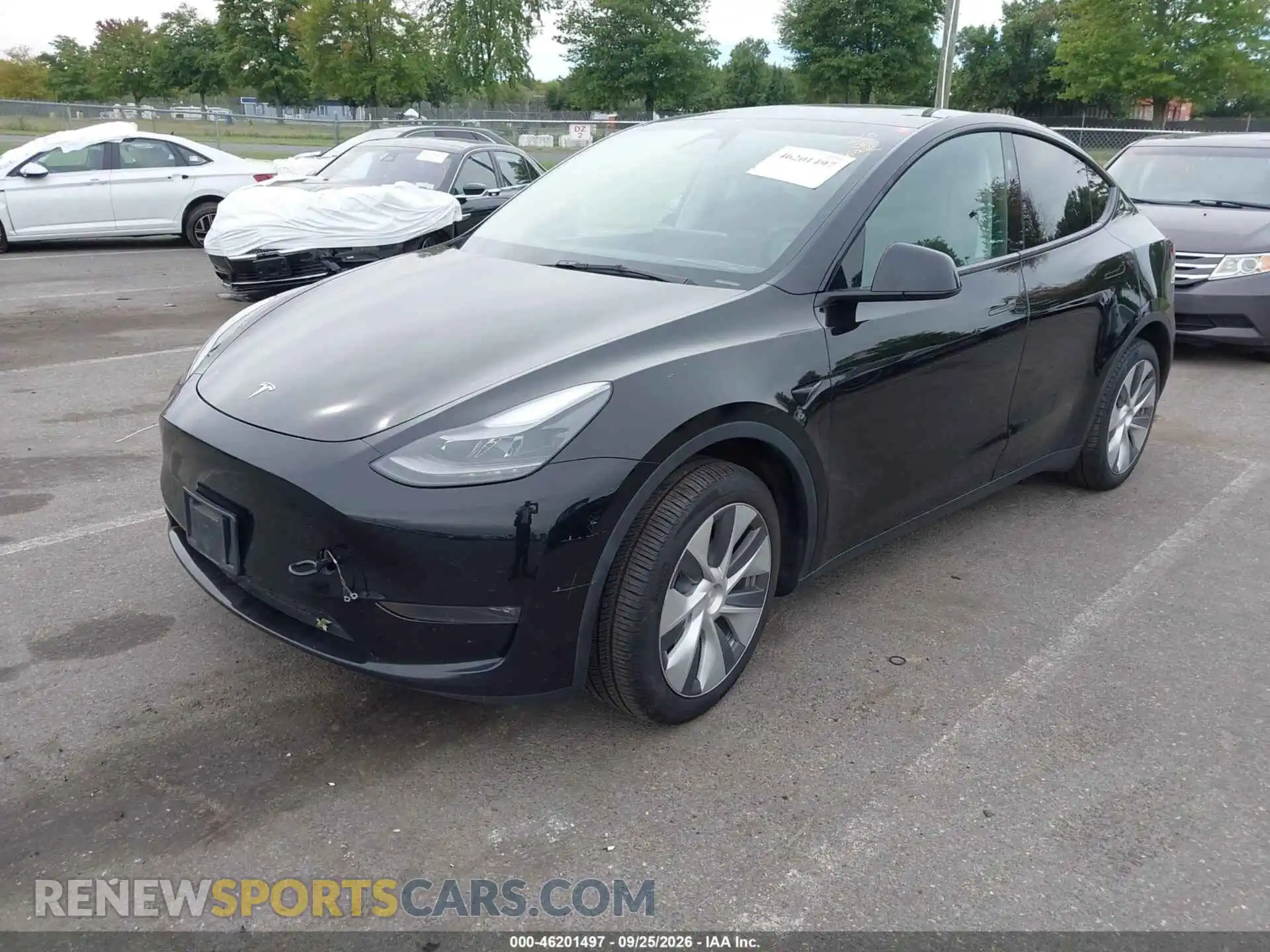 2 Photograph of a damaged car 7SAYGDEE2PA185965 TESLA MODEL Y 2023
