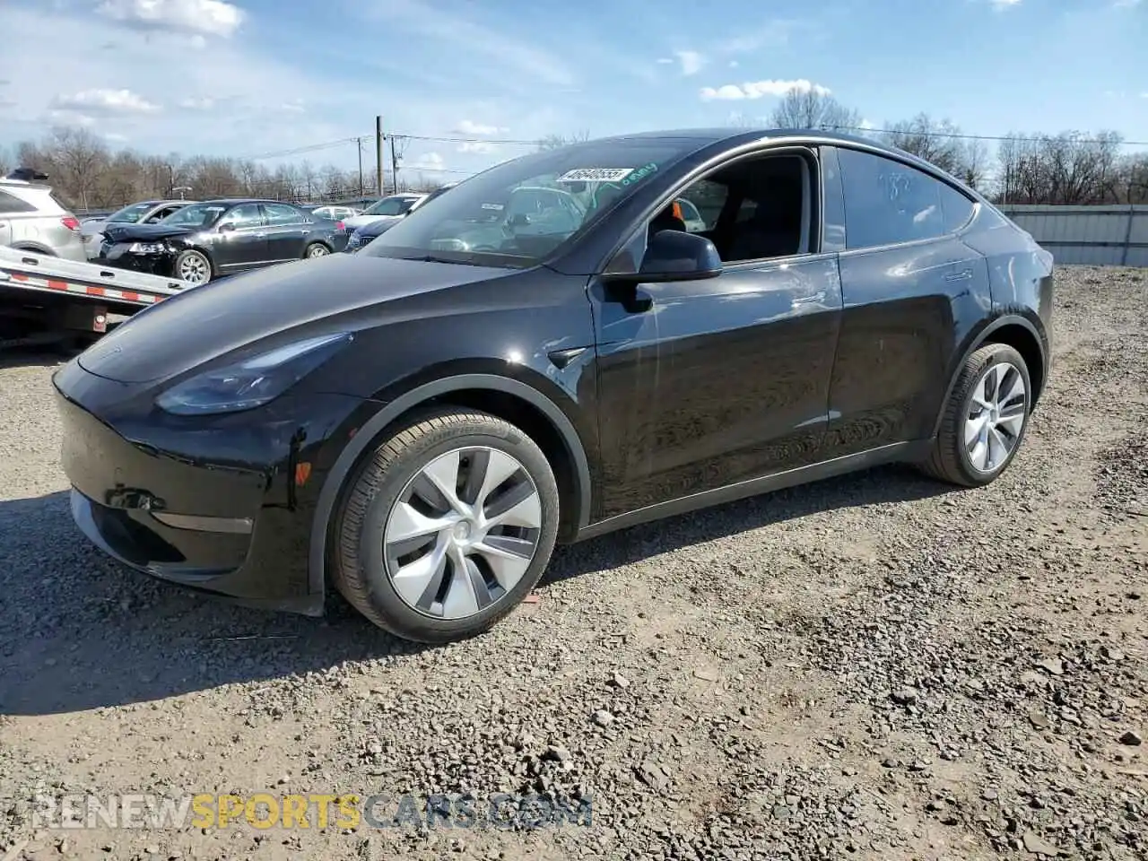 1 Photograph of a damaged car 7SAYGDEE2PA189272 TESLA MODEL Y 2023
