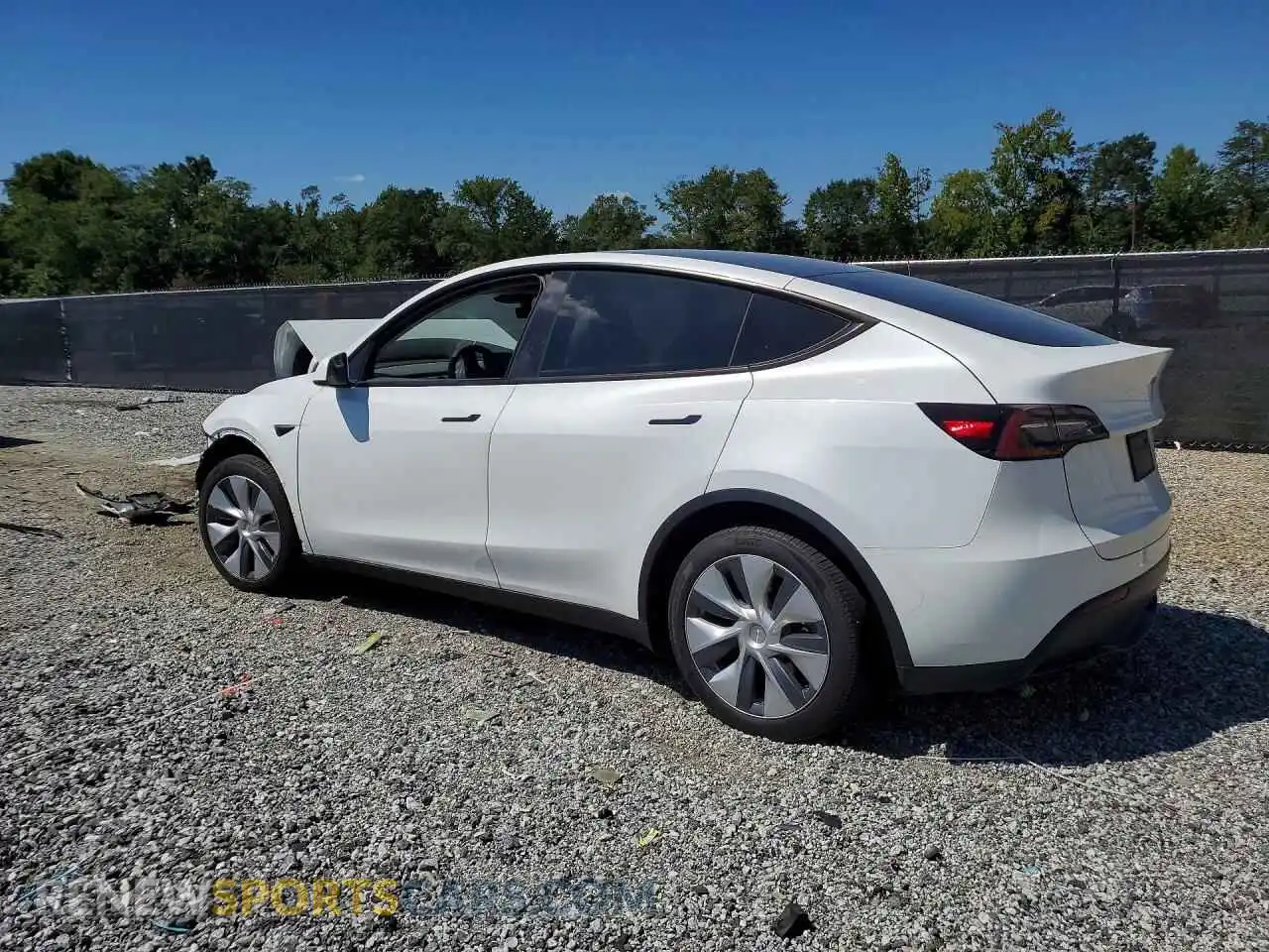 2 Фотография поврежденного автомобиля 7SAYGDEE2PA190678 TESLA MODEL Y 2023