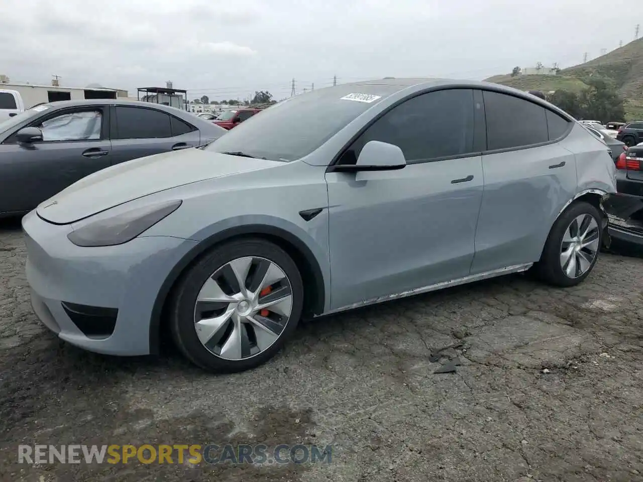 1 Photograph of a damaged car 7SAYGDEE2PA192222 TESLA MODEL Y 2023