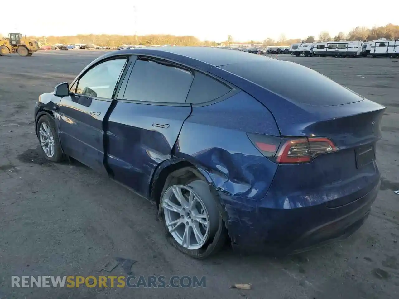 2 Photograph of a damaged car 7SAYGDEE2PA193399 TESLA MODEL Y 2023