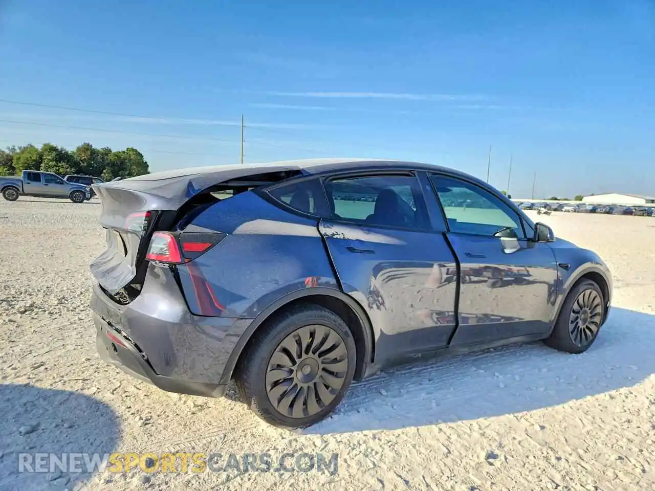 3 fotografías del automóvil dañado 7SAYGDEE2PA198988 TESLA MODEL Y 2023