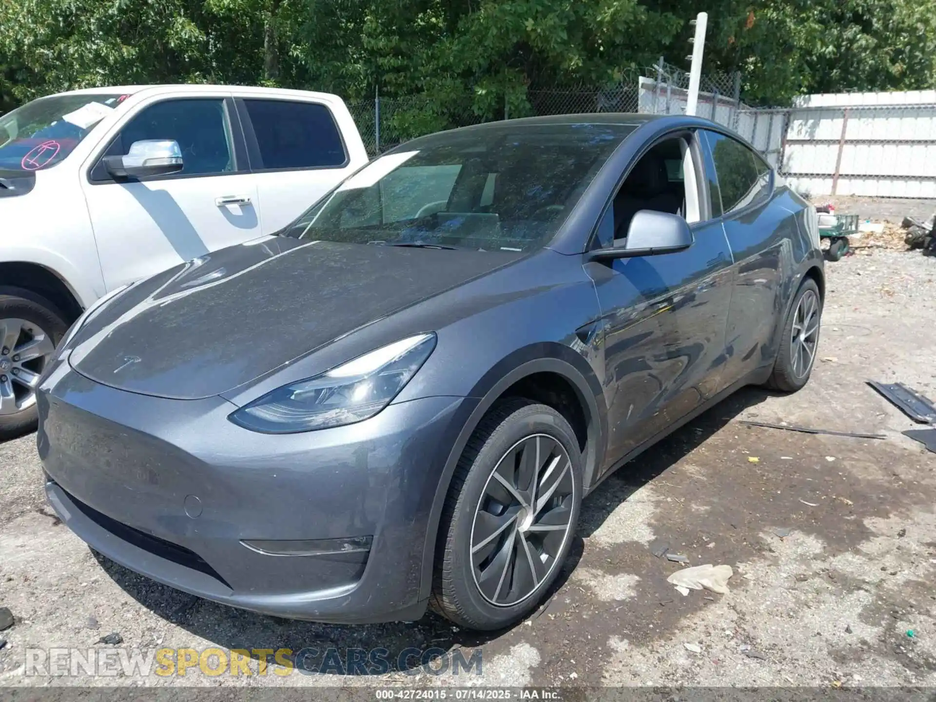 2 Photograph of a damaged car 7SAYGDEE2PA201632 TESLA MODEL Y 2023