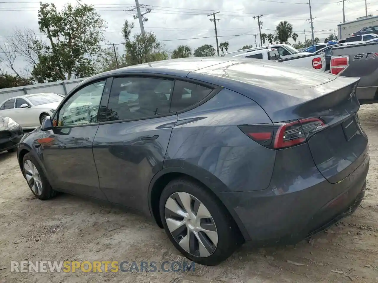 2 Photograph of a damaged car 7SAYGDEE2PA202344 TESLA MODEL Y 2023