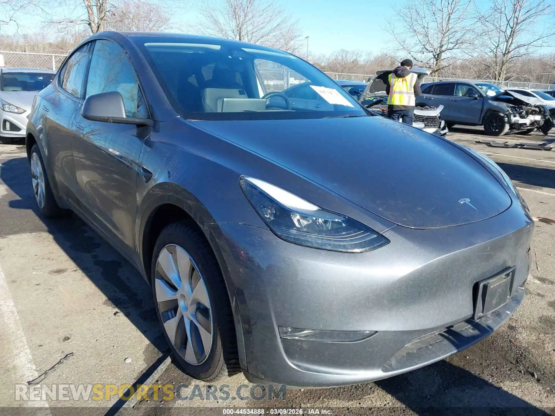 1 Фотография поврежденного автомобиля 7SAYGDEE2PA210153 TESLA MODEL Y 2023