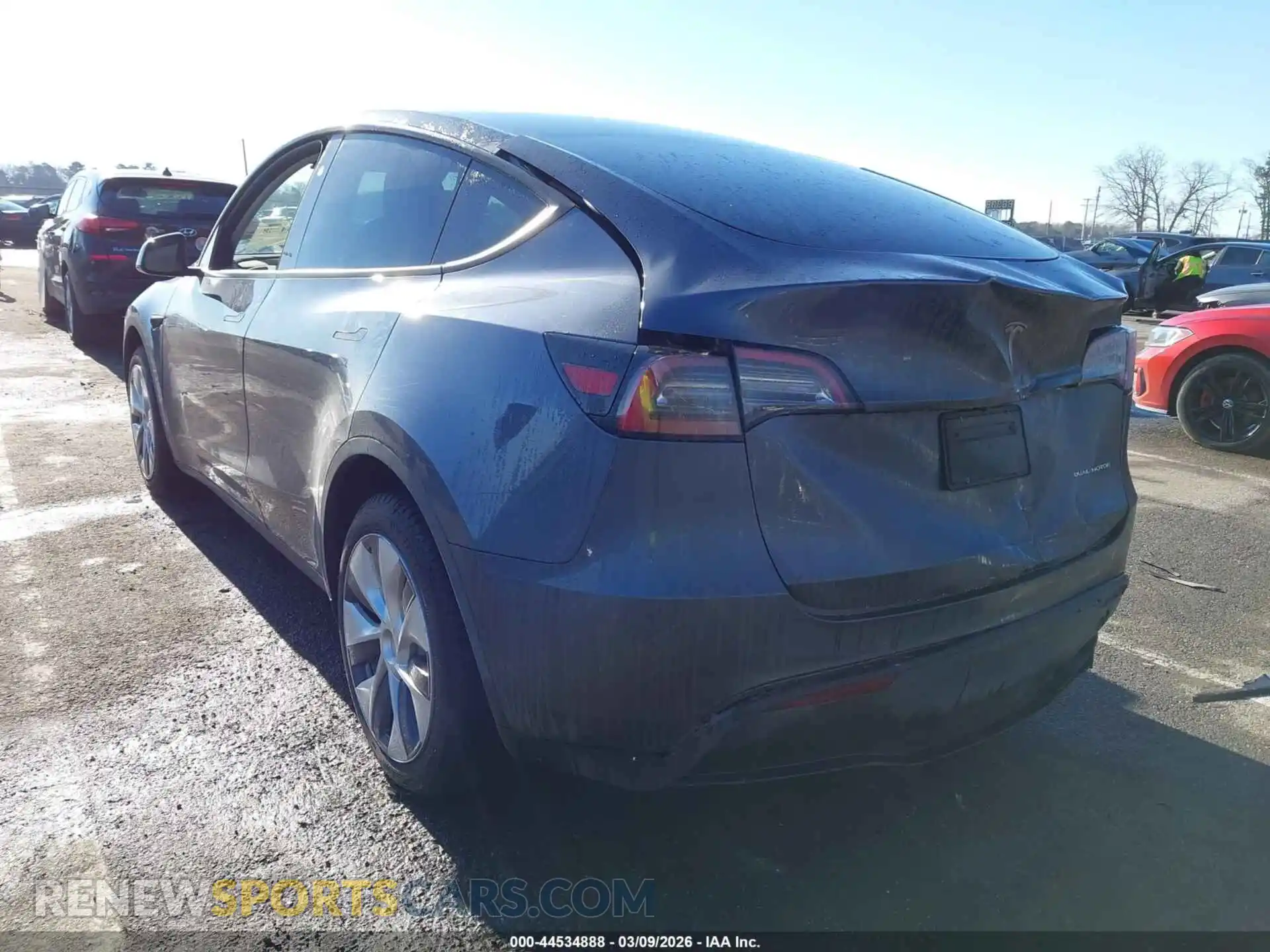 3 Фотография поврежденного автомобиля 7SAYGDEE2PA210153 TESLA MODEL Y 2023