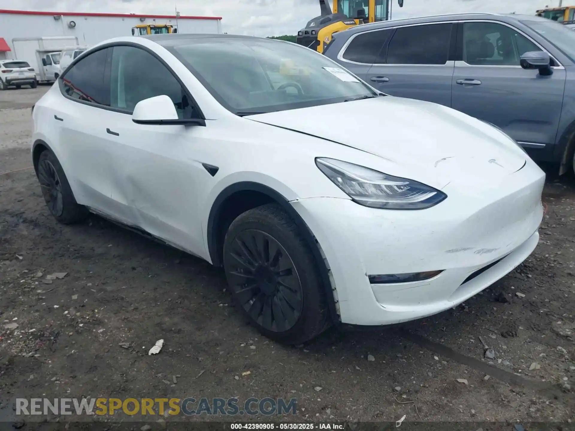 1 Фотография поврежденного автомобиля 7SAYGDEE2PF610507 TESLA MODEL Y 2023