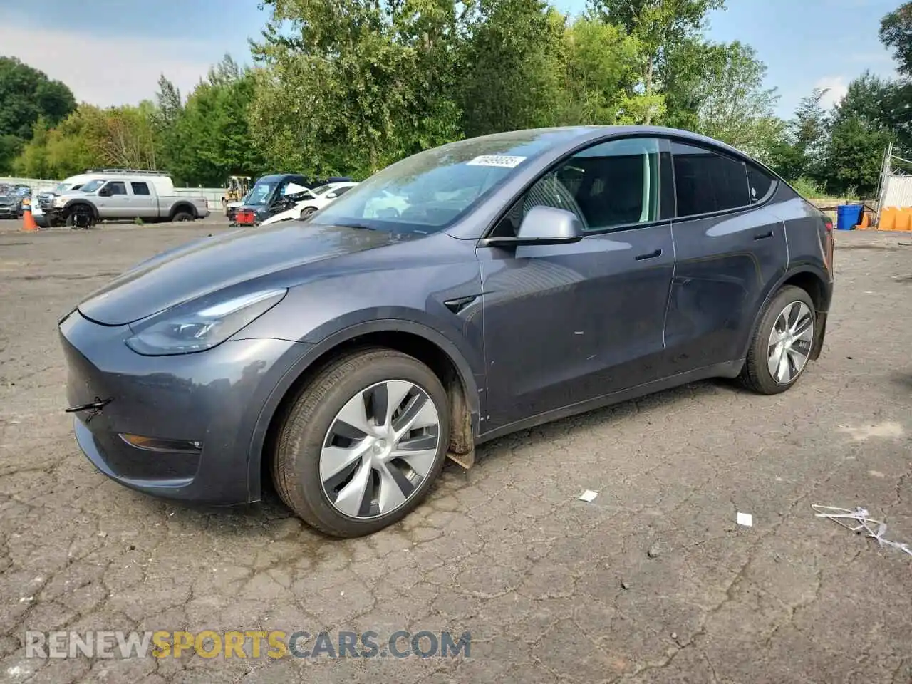 1 Photograph of a damaged car 7SAYGDEE2PF620888 TESLA MODEL Y 2023