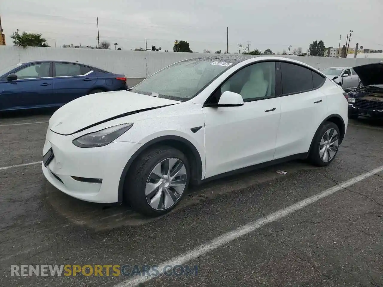 1 Photograph of a damaged car 7SAYGDEE2PF624598 TESLA MODEL Y 2023