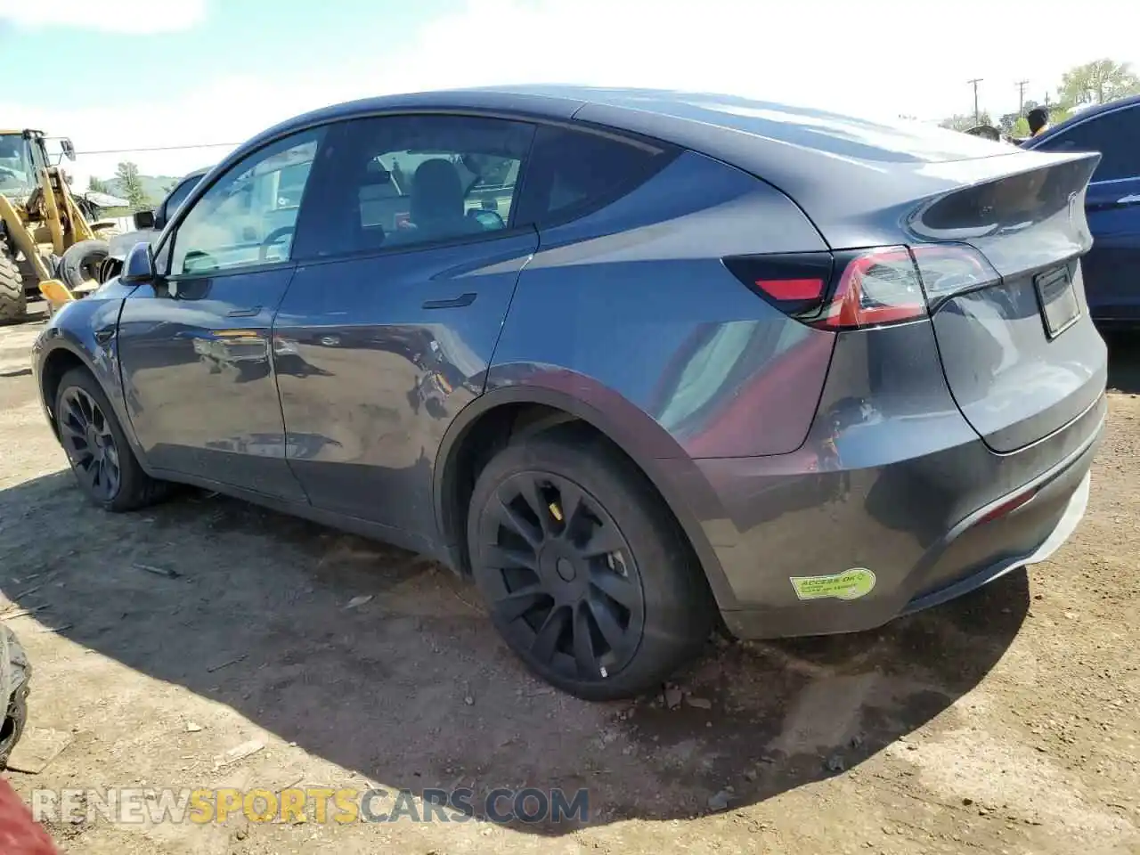 2 Photograph of a damaged car 7SAYGDEE2PF637836 TESLA MODEL Y 2023