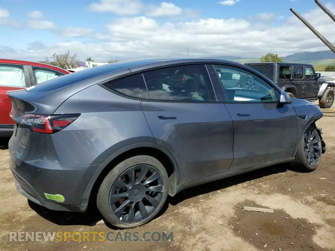 3 Photograph of a damaged car 7SAYGDEE2PF637836 TESLA MODEL Y 2023