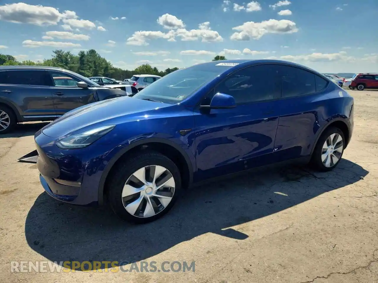 1 Фотография поврежденного автомобиля 7SAYGDEE2PF663031 TESLA MODEL Y 2023