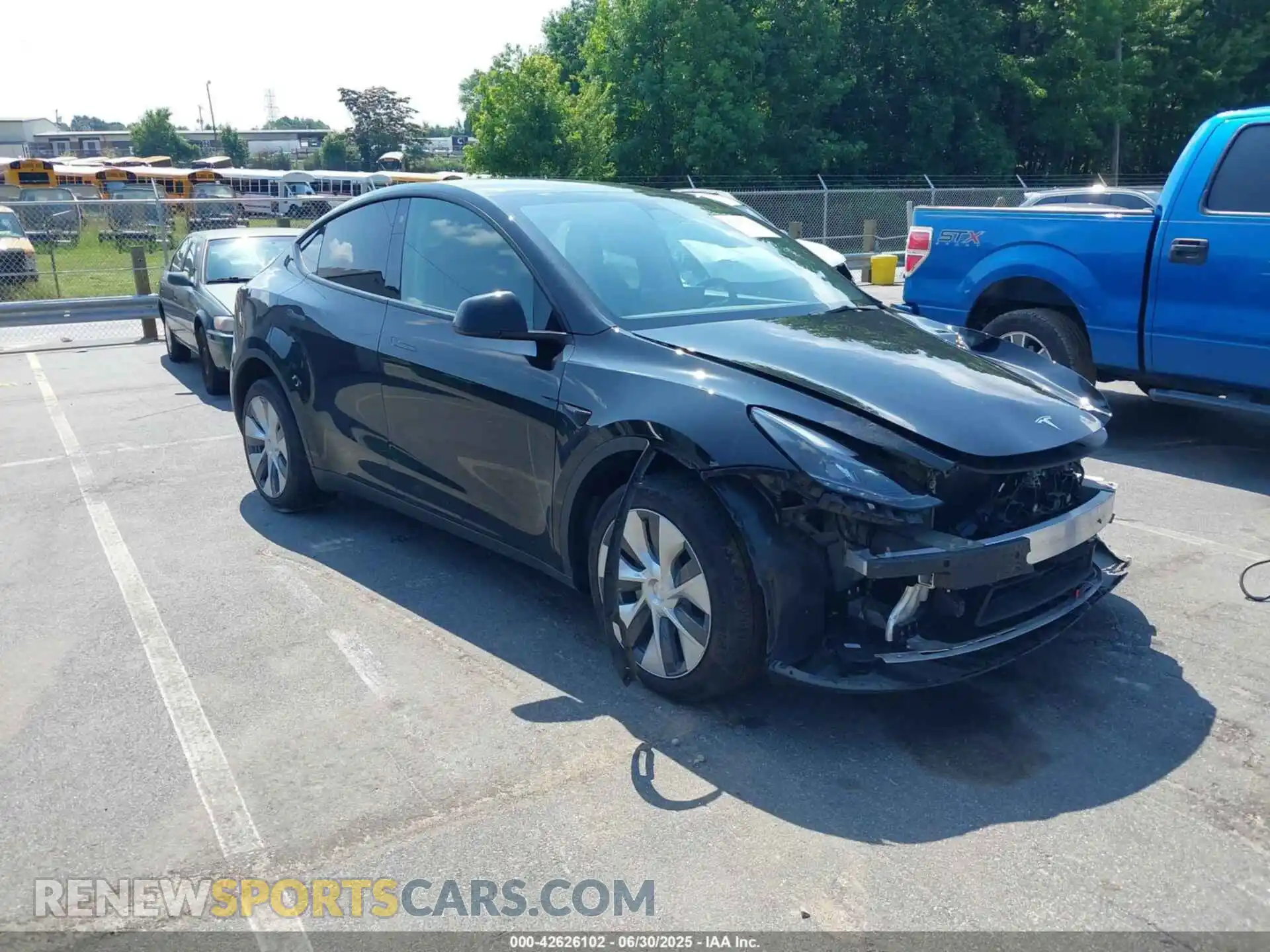 1 Photograph of a damaged car 7SAYGDEE2PF666379 TESLA MODEL Y 2023