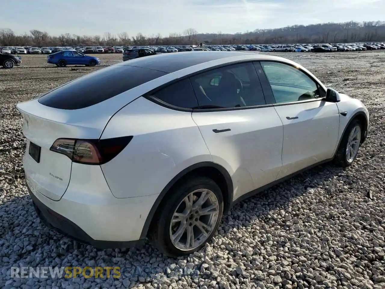 3 Photograph of a damaged car 7SAYGDEE2PF668360 TESLA MODEL Y 2023