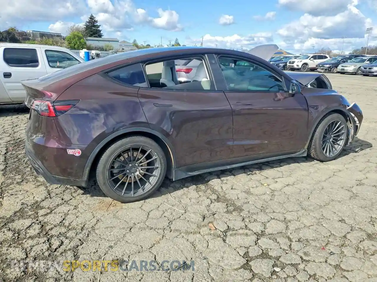 3 Фотография поврежденного автомобиля 7SAYGDEE2PF683764 TESLA MODEL Y 2023