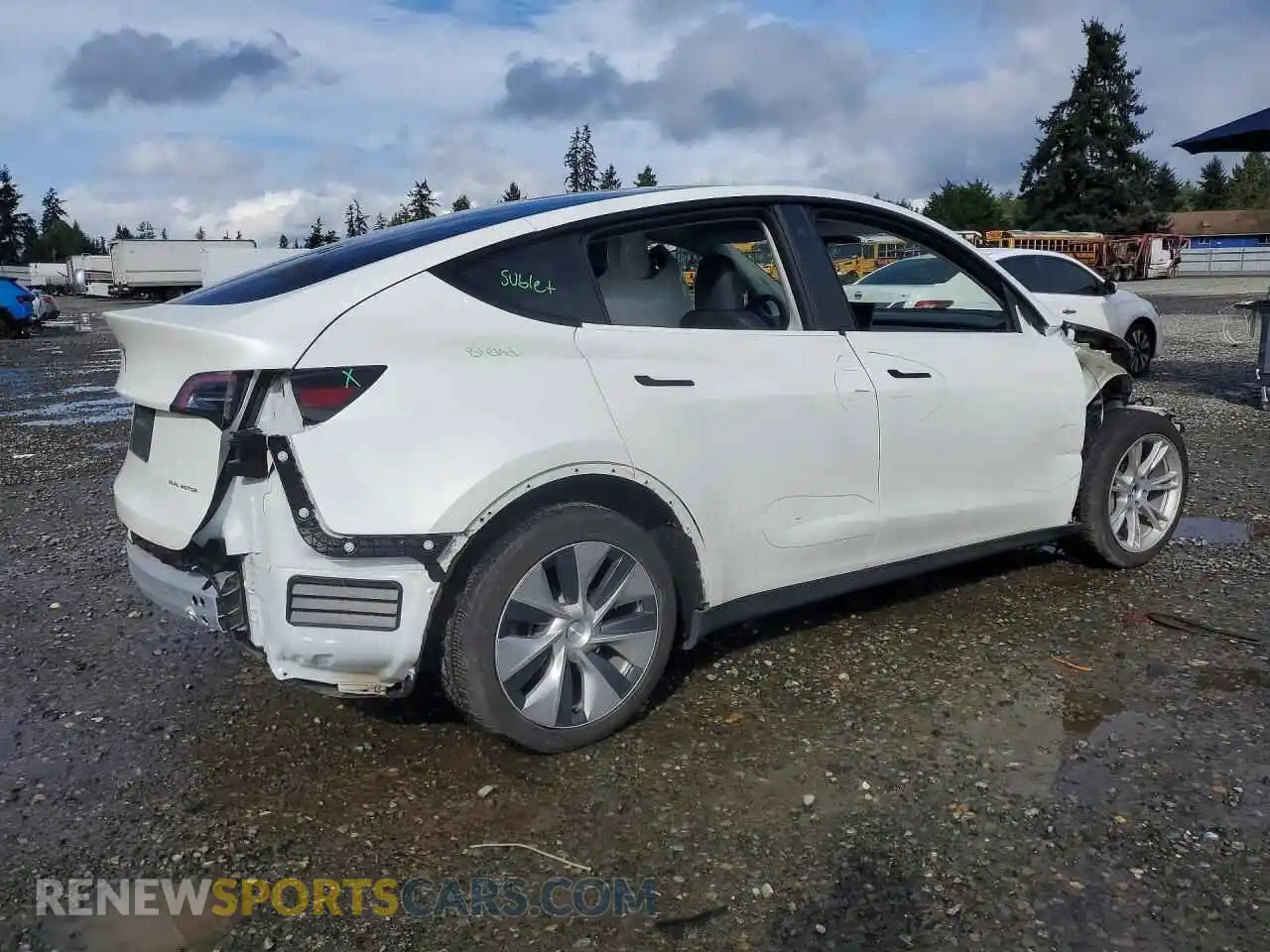 3 Photograph of a damaged car 7SAYGDEE2PF687314 TESLA MODEL Y 2023
