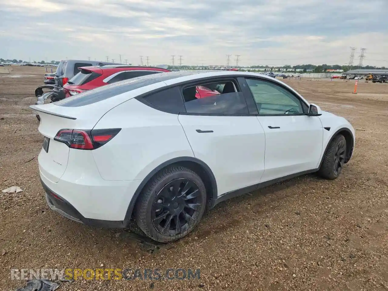 3 Photograph of a damaged car 7SAYGDEE2PF765414 TESLA MODEL Y 2023