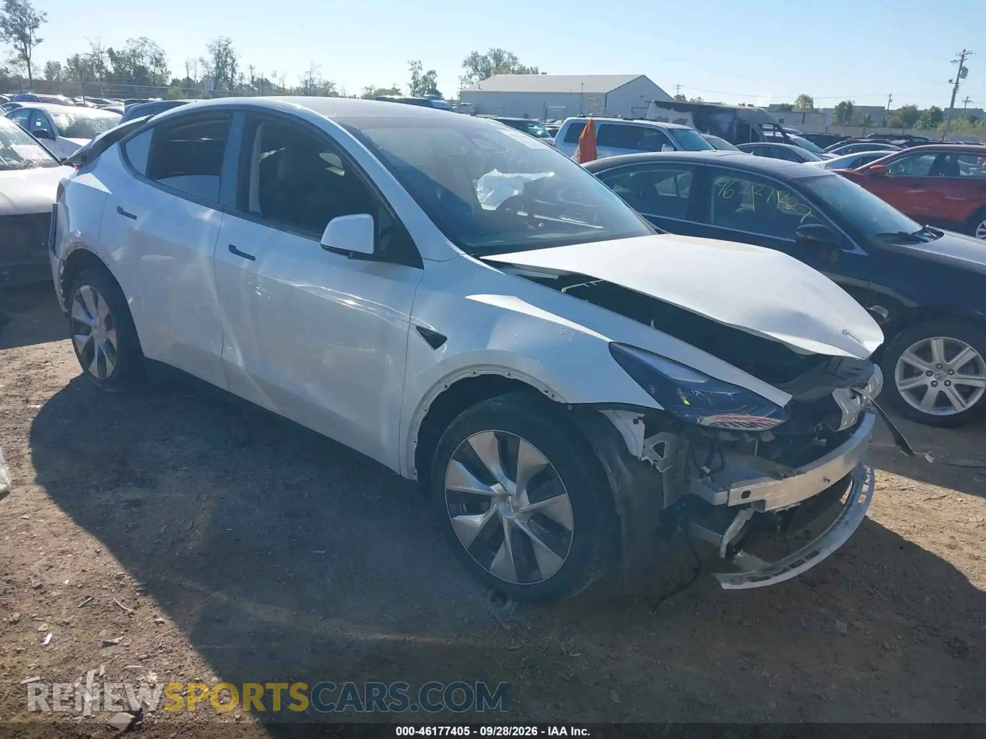 1 Photograph of a damaged car 7SAYGDEE2PF767003 TESLA MODEL Y 2023