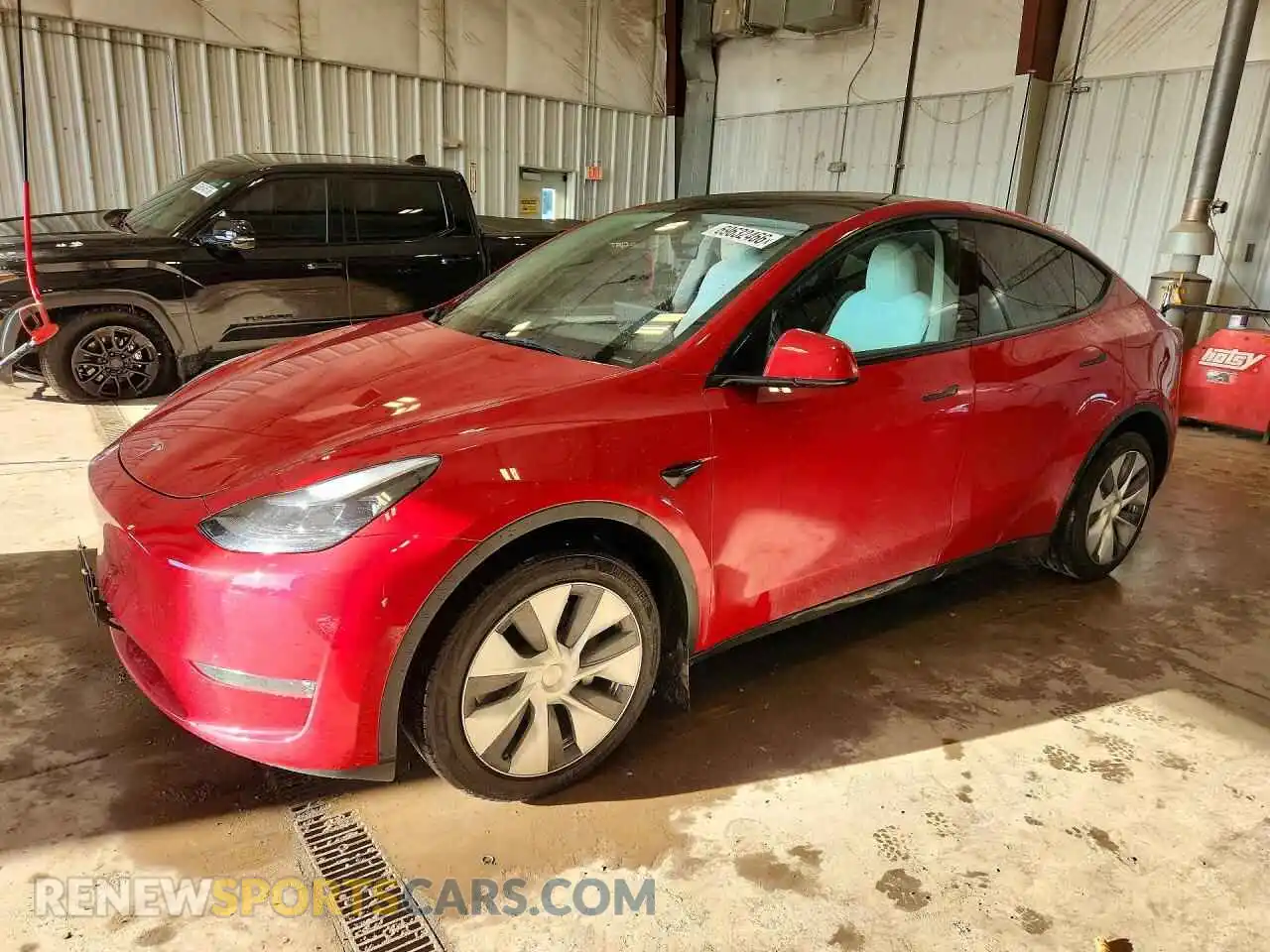 1 Photograph of a damaged car 7SAYGDEE2PF780222 TESLA MODEL Y 2023