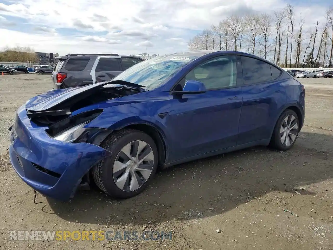 1 Photograph of a damaged car 7SAYGDEE2PF790605 TESLA MODEL Y 2023