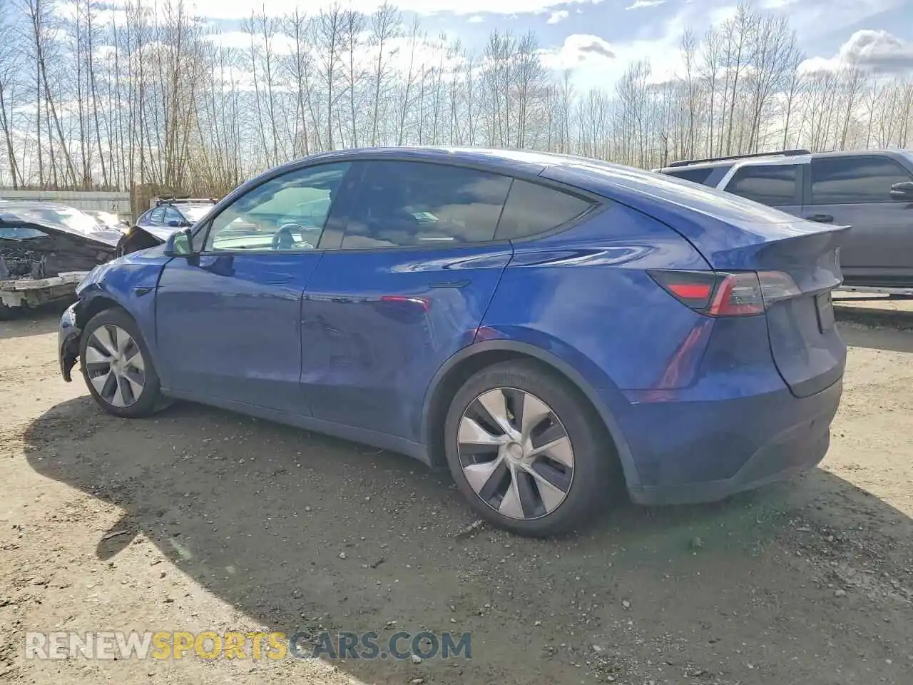 2 Photograph of a damaged car 7SAYGDEE2PF790605 TESLA MODEL Y 2023