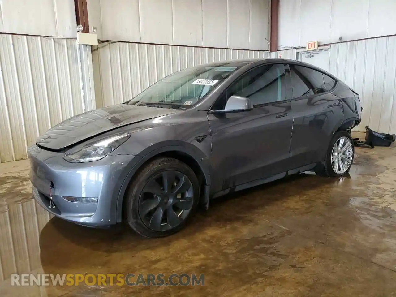 1 Photograph of a damaged car 7SAYGDEE2PF798462 TESLA MODEL Y 2023